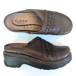 KLOGS FOOTWEAR Leather Clogs